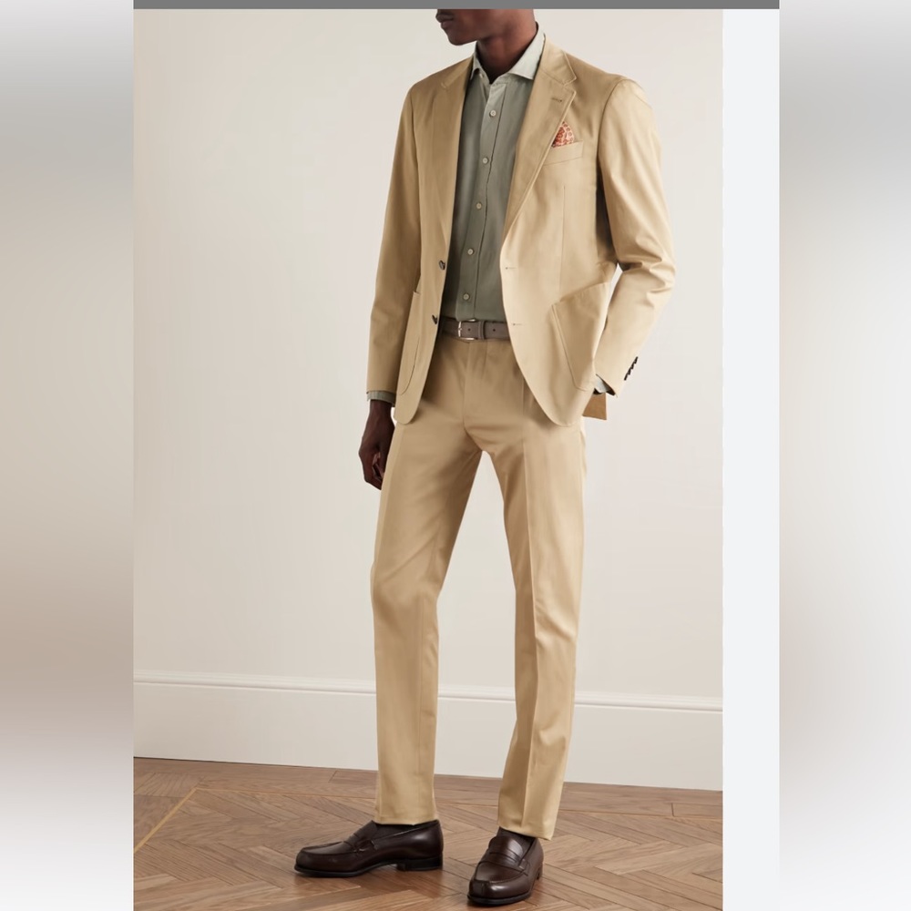 lauren ralph lauren men cotton suit